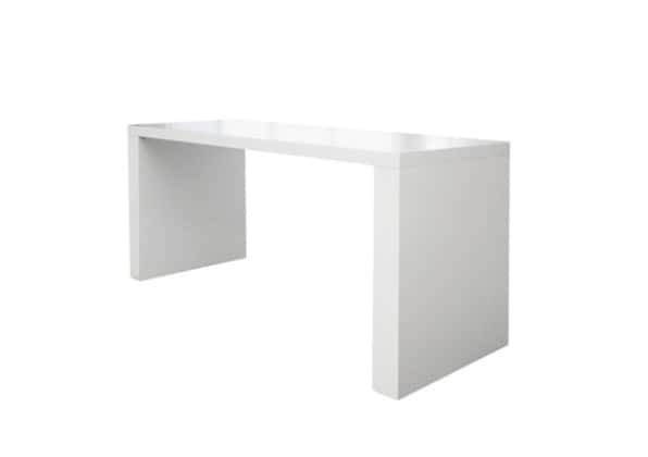 Arc bord, stor, hvid