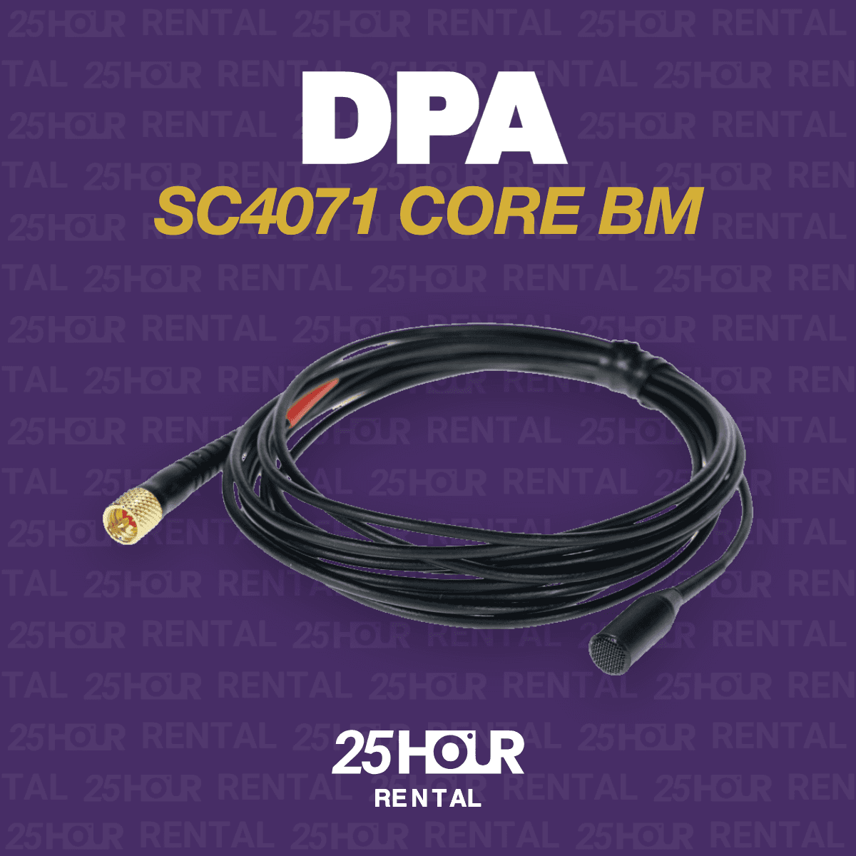 DPA SC4071-CORE-BM - Miniature-mikrofon - sort