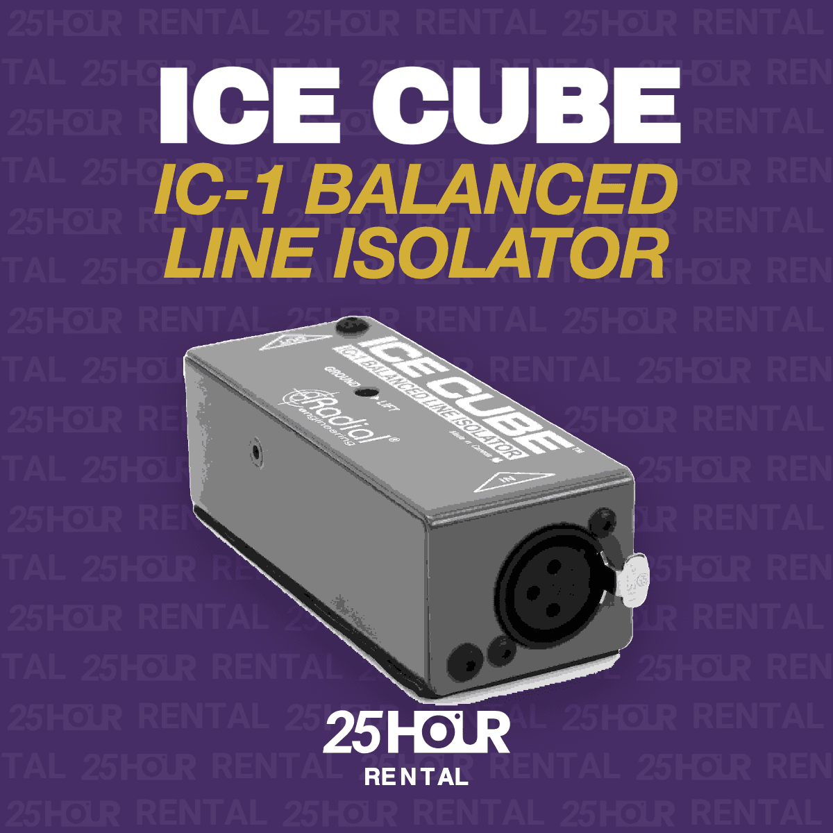 ICE CUBE ic-1 balanced line isolator