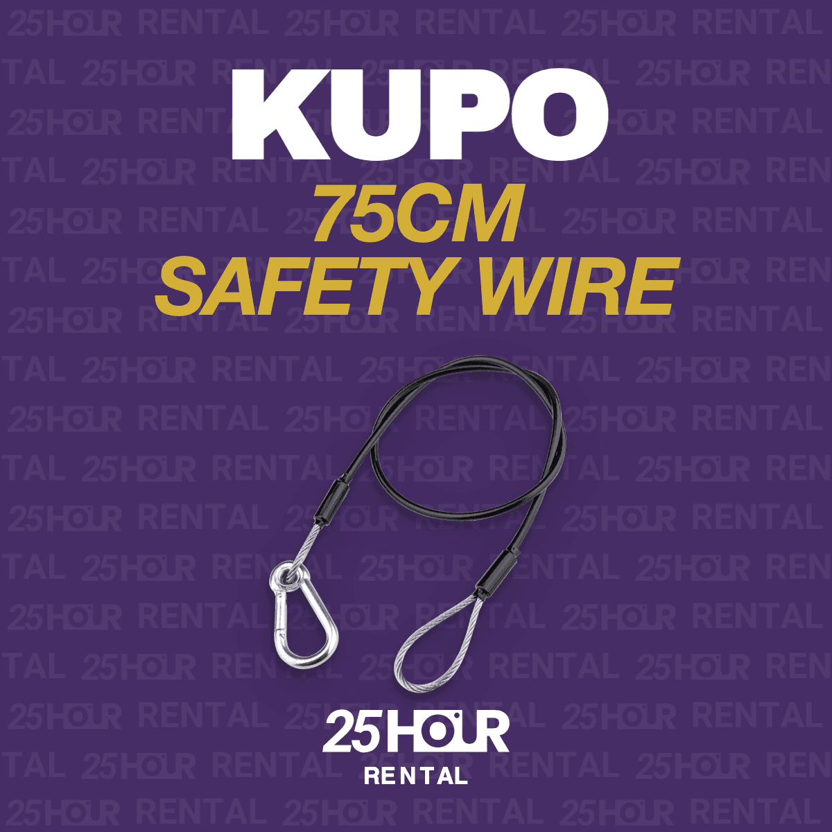 KUPO 75cm Safety Wire
