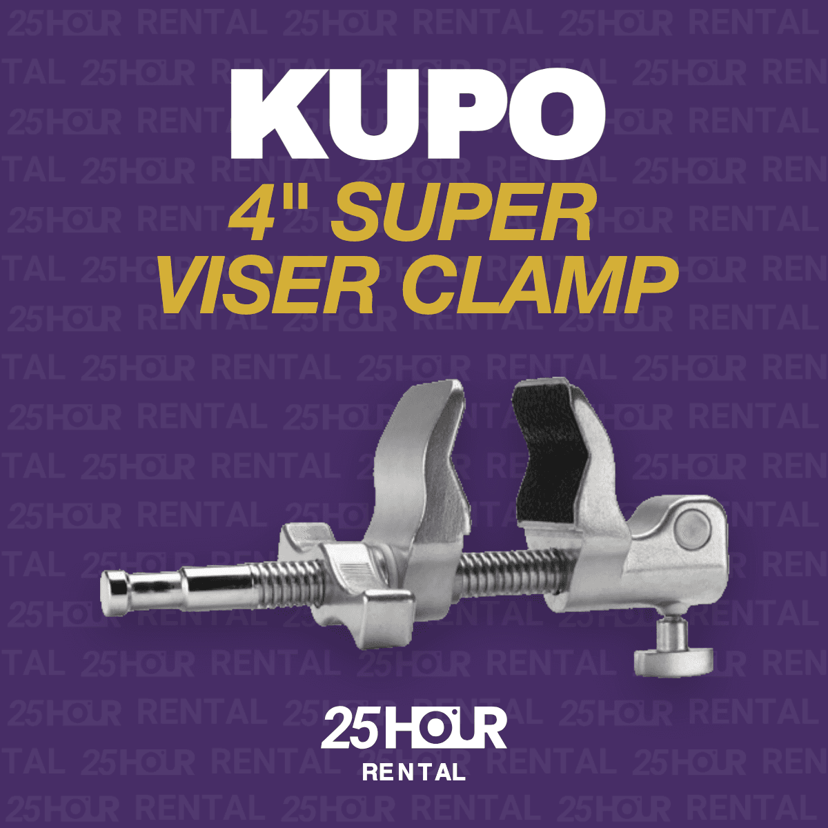 KUPO 4" Super Viser Clamp (Cardellini)