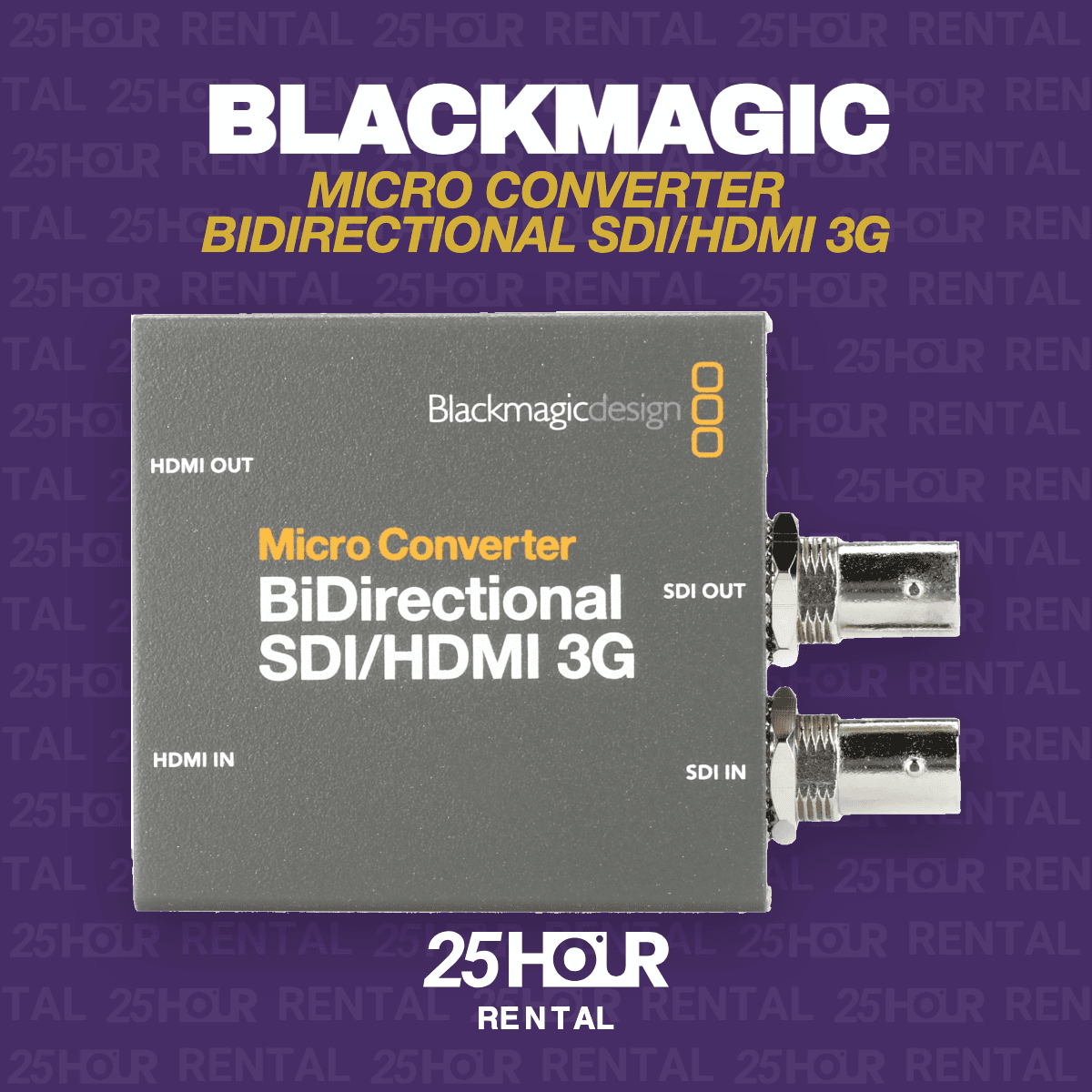 MICRO CONVERTER BIDIRECTIONAL SDI/HDMI 3G