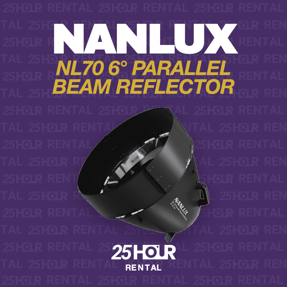 Nanlux NL70 6° Parallel Beam Reflector