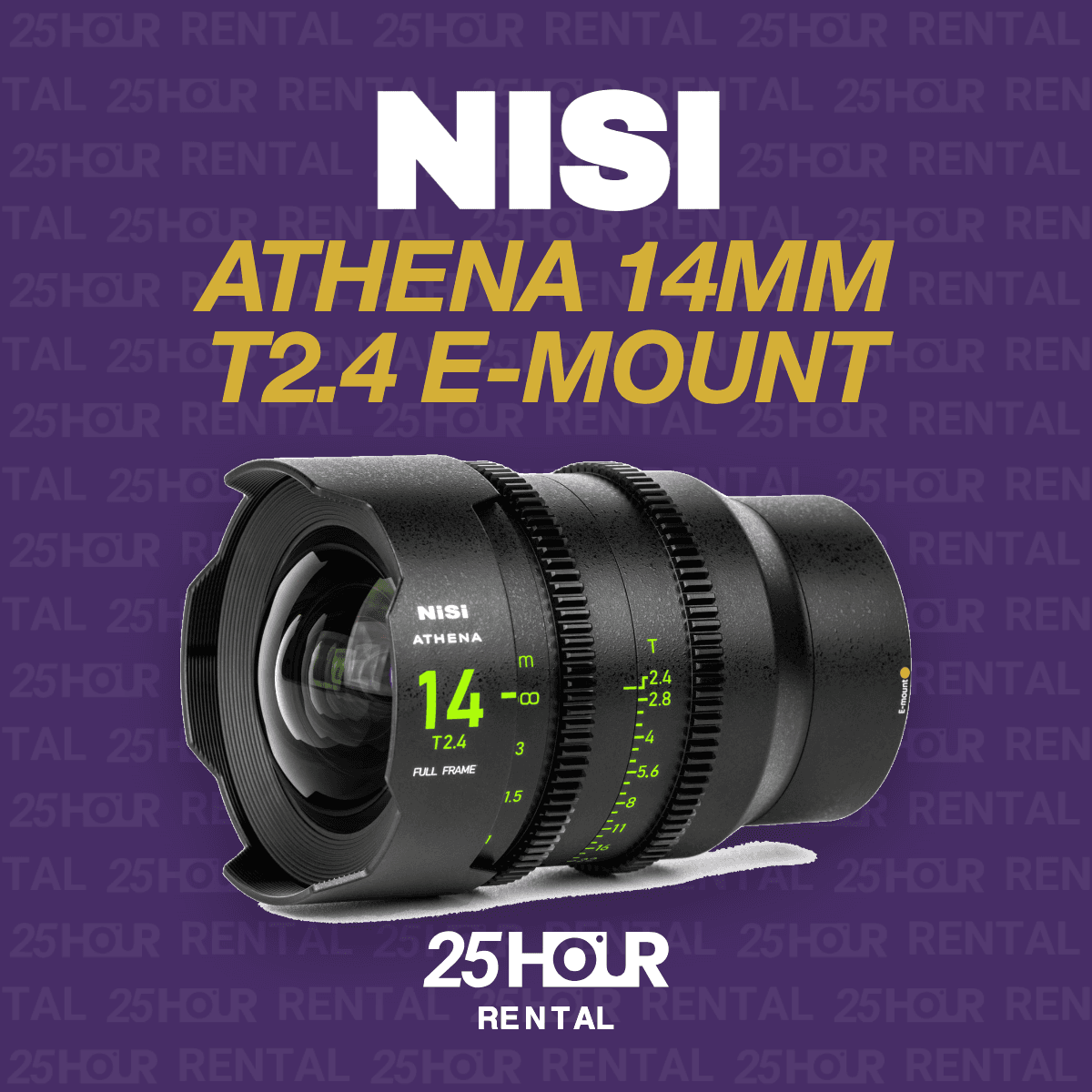 NISI ATHENA 14MM T2.4 E-Mount