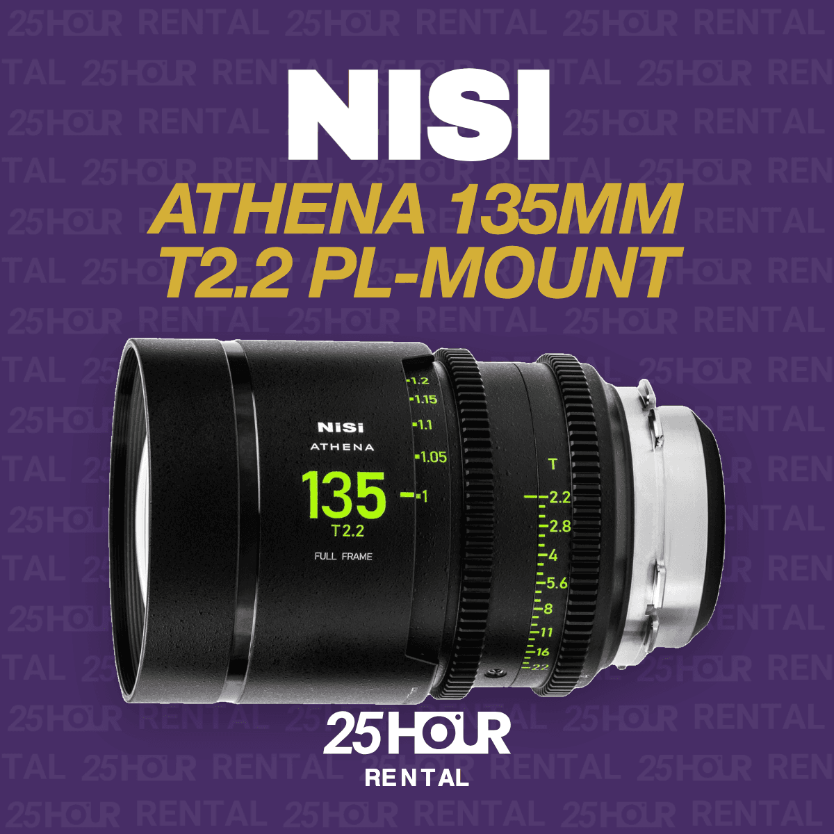 NISI ATHENA 135MM T2.2 PL-MOUNT