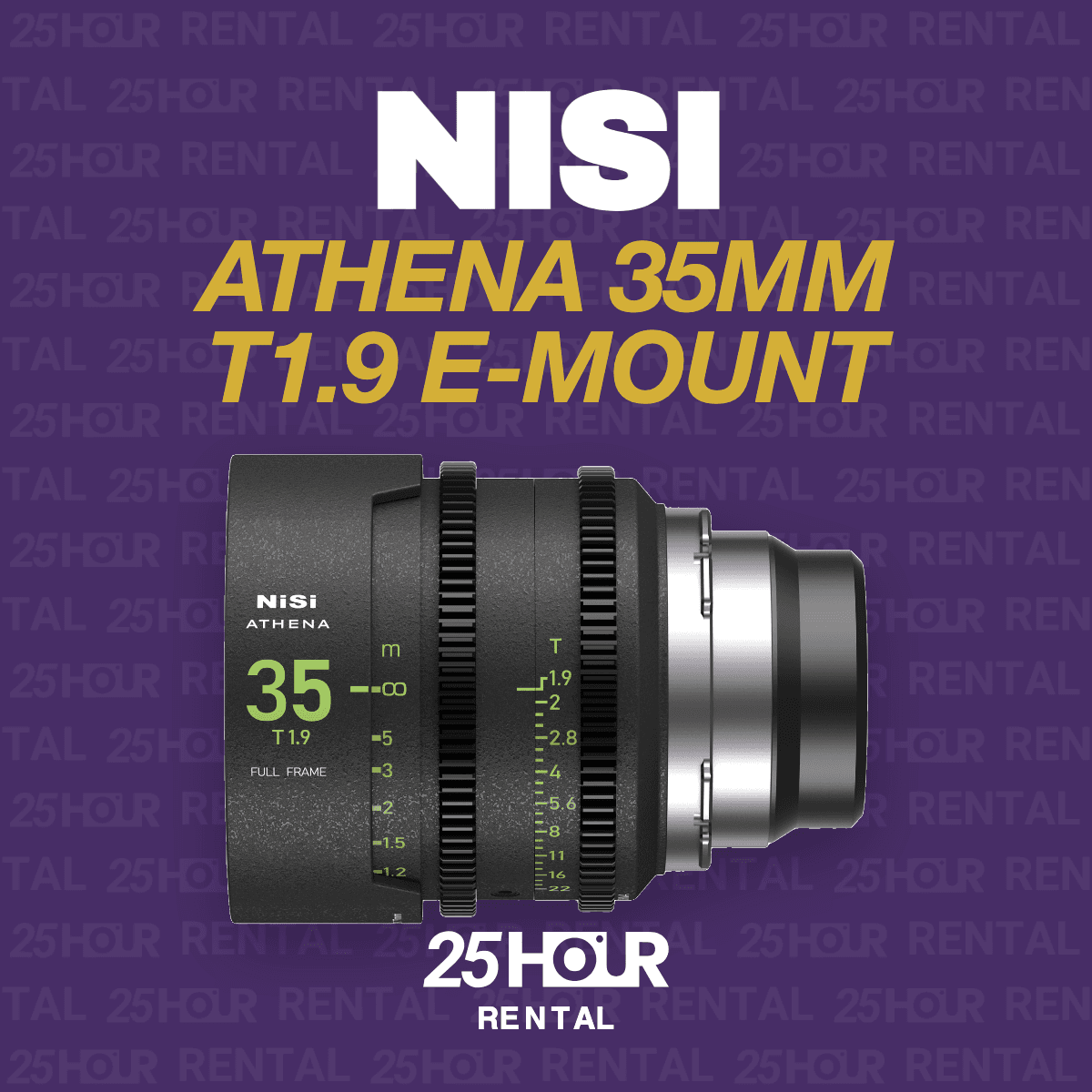 NISI ATHENA 35MM T1.9 E-Mount