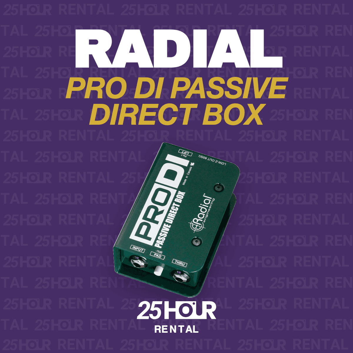 RADIAL PRO DI - PASSIVE DIRECY BOX