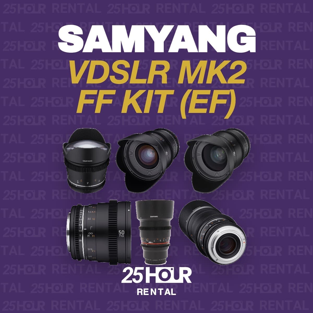 Samyang VDSLR MK2 14-100MM FF KIT (EF-MOUNT)