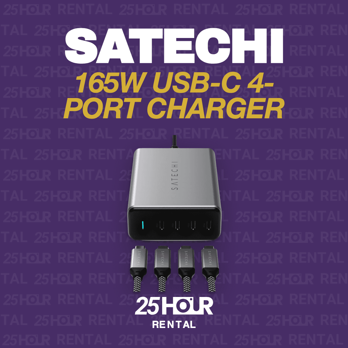 SATECHI 165W USB-C 4-PORT CHARGER
