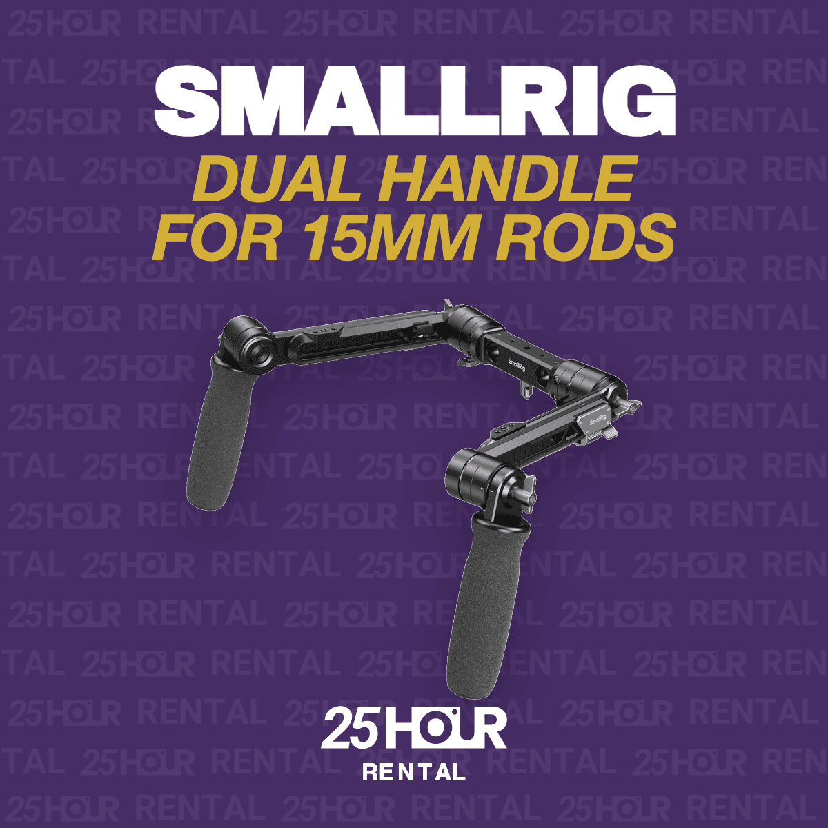 SmallRig Dual-Handle for 15mm Rods