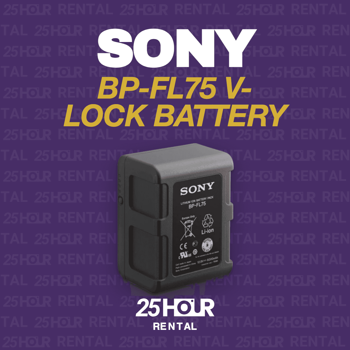 Sony BP-FL75 V-lock battery