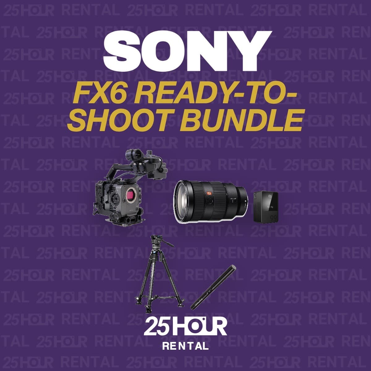 Sony FX6 READY TO SHOOT BUNDLE