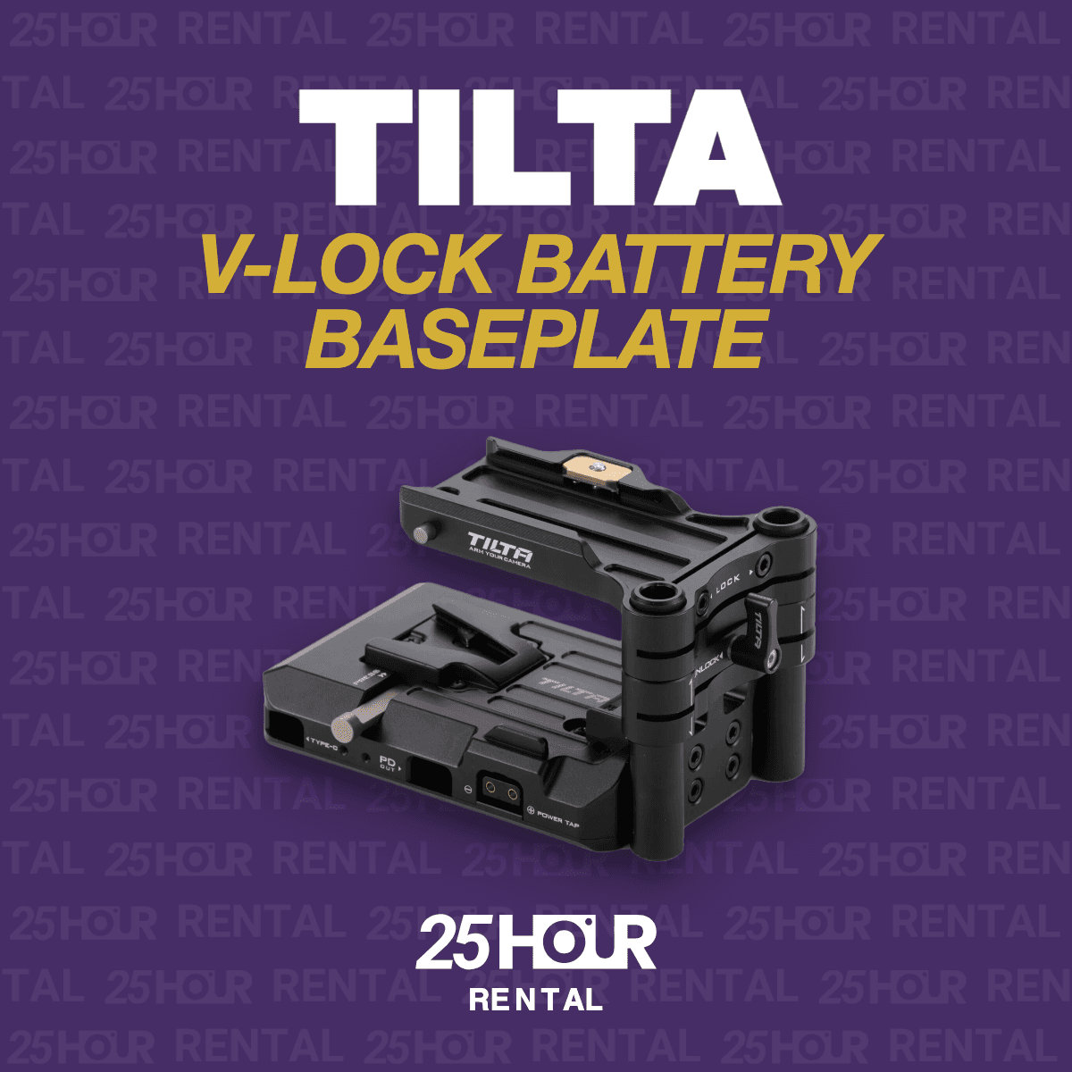TILTA V-LOCK BATTERY BASEPLATE
