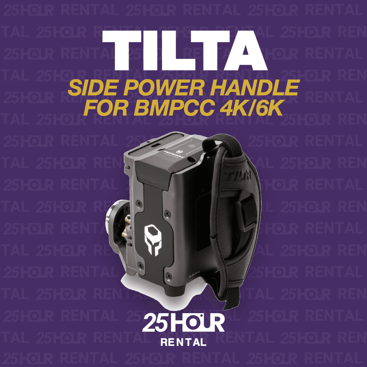 TILTA SIDE POWER HANDLE FOR BMPCC 4K/6K