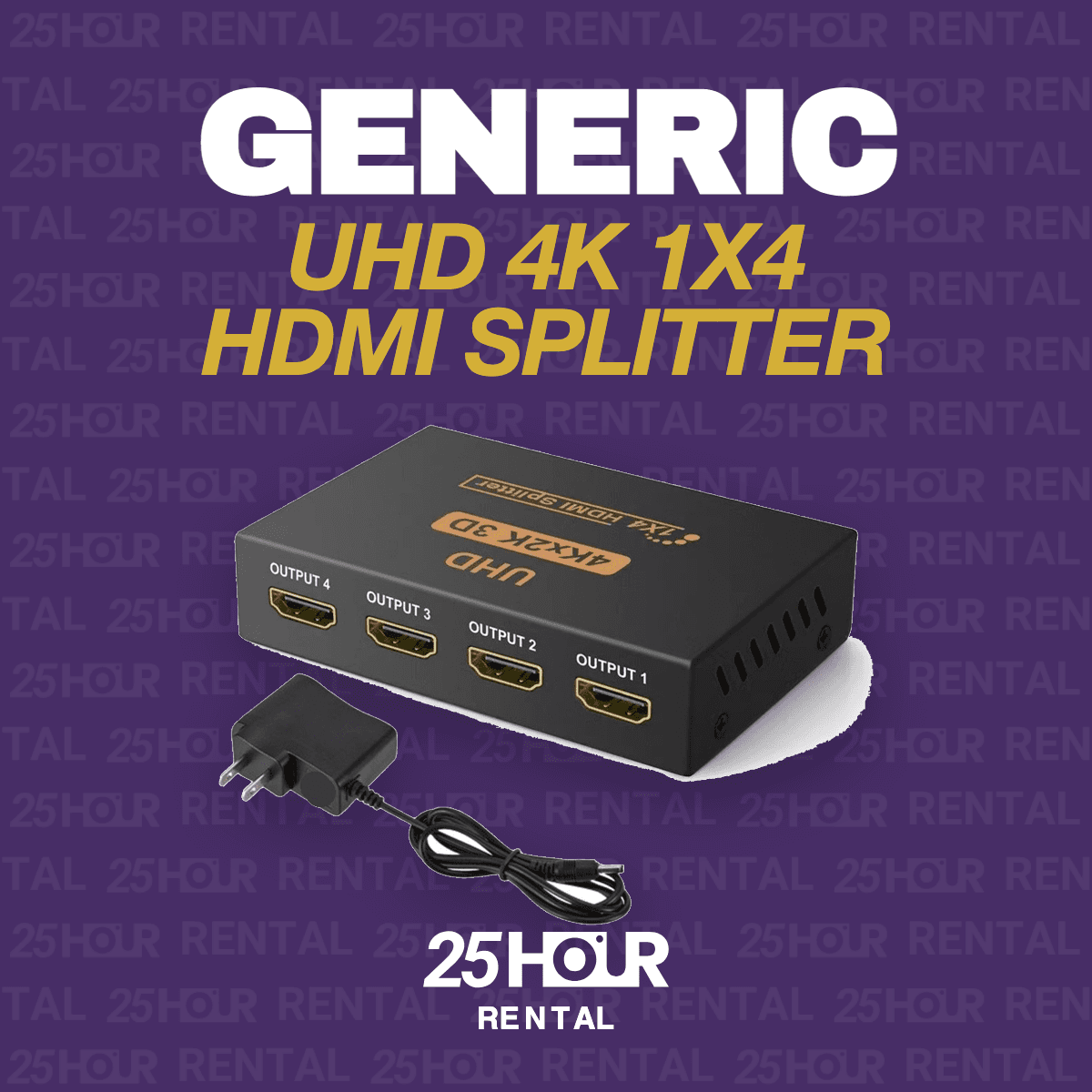 UHD 4K x 2K 3D 1X4 HDMI Splitter