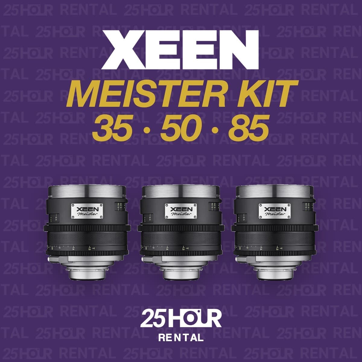 Xeen Meister KIT 35 - 50 - 85