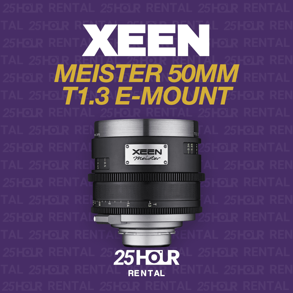 Xeen Meister 50mm E mount