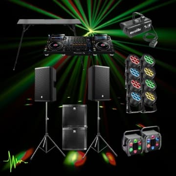 Festpakke 3 m/DJ pult
