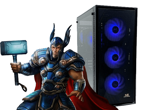 Value Gamer-pakke — gamer-PC med 27" skærm