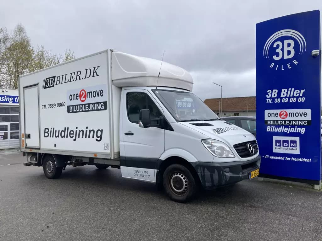 Mercedes Benz Sprinter - Automatgear - Alukasse med Lift