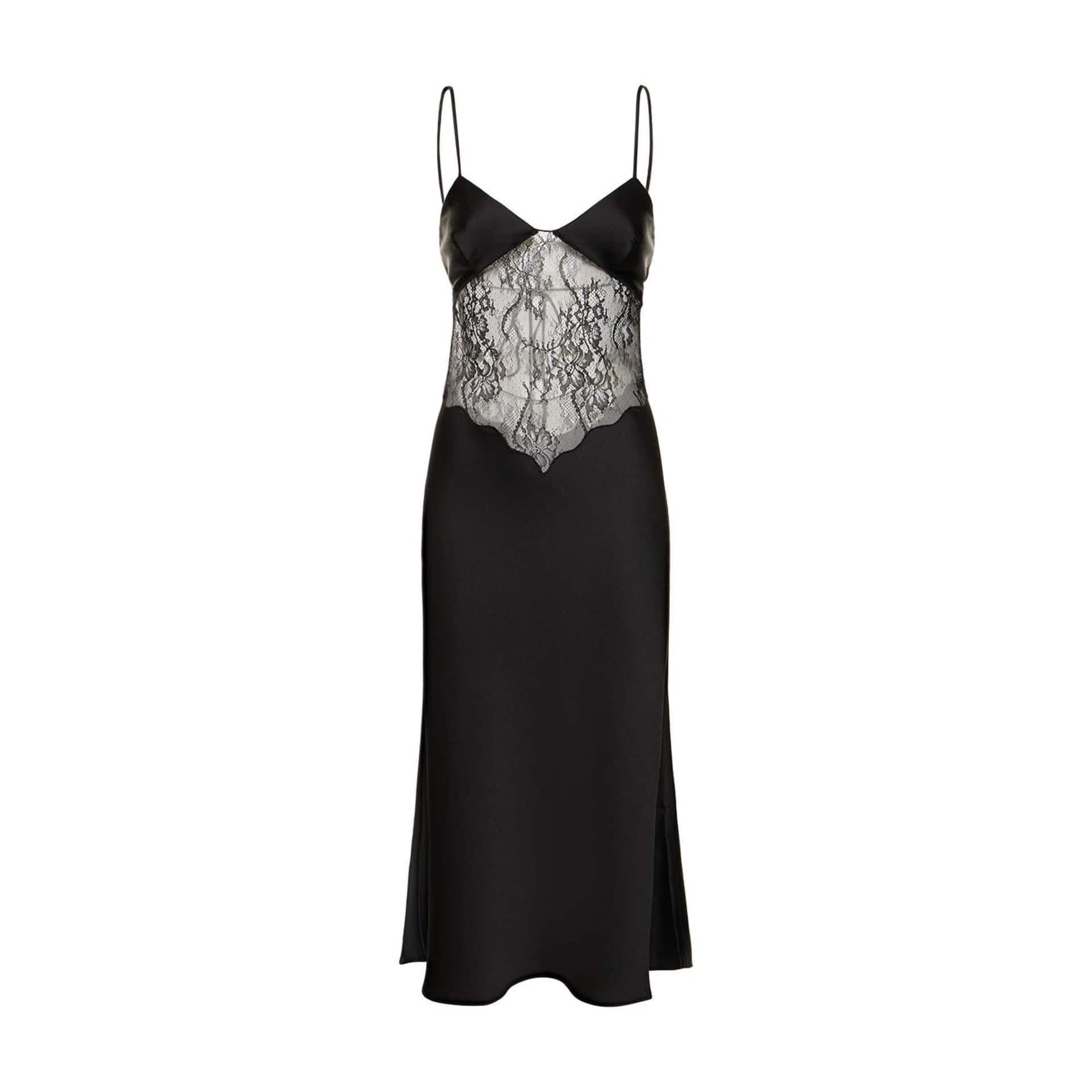 JESSICA FLORAL-LACE MIDI SLIP DRESS