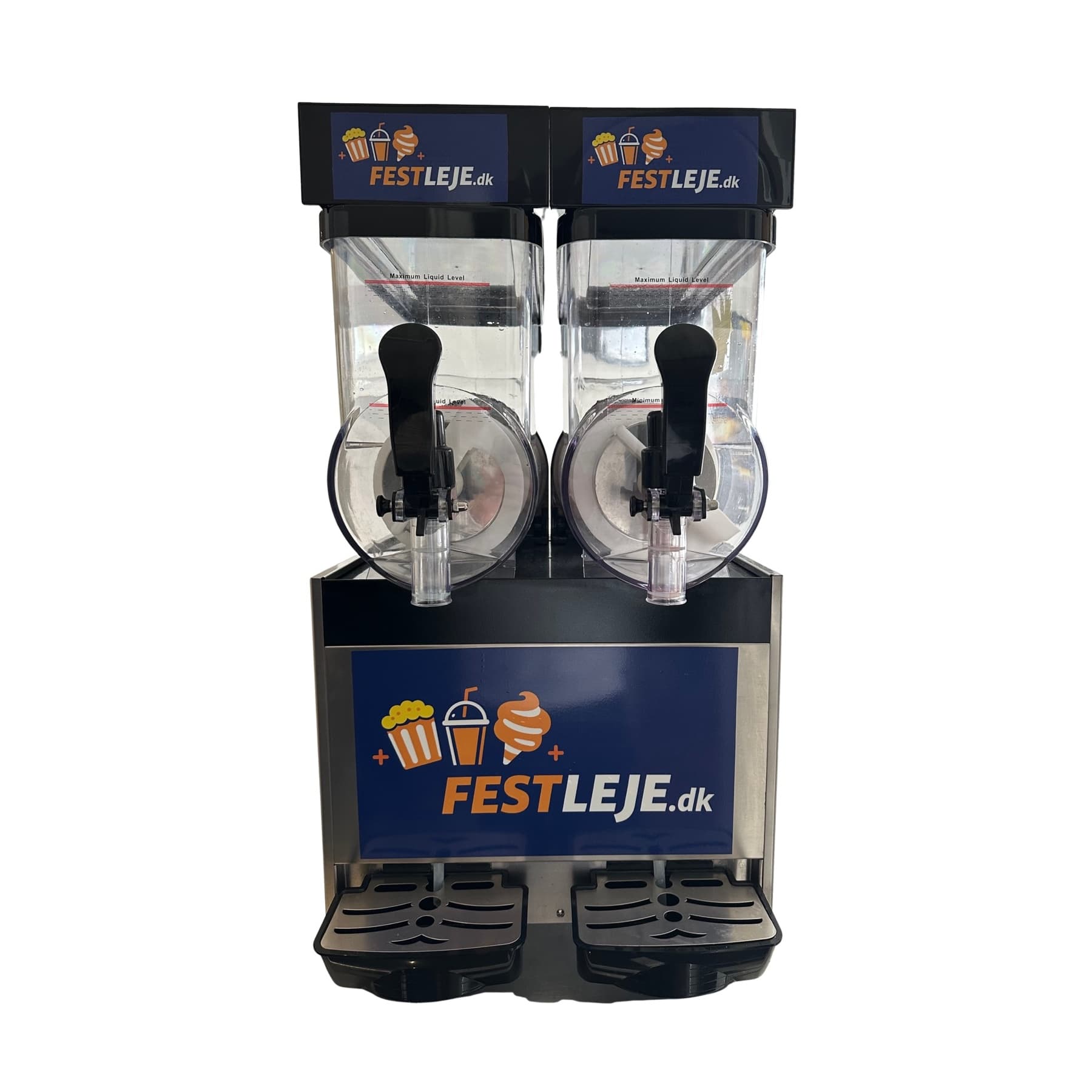 Slush Ice maskine - 2 kammer - 2 x 12 Liter