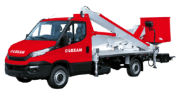 Liftvogn Knækarm 25 m