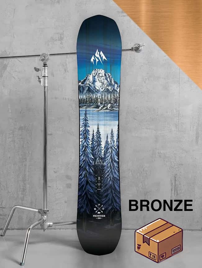 Dame park snowboard inkl. bindinger – Bronze-pakke