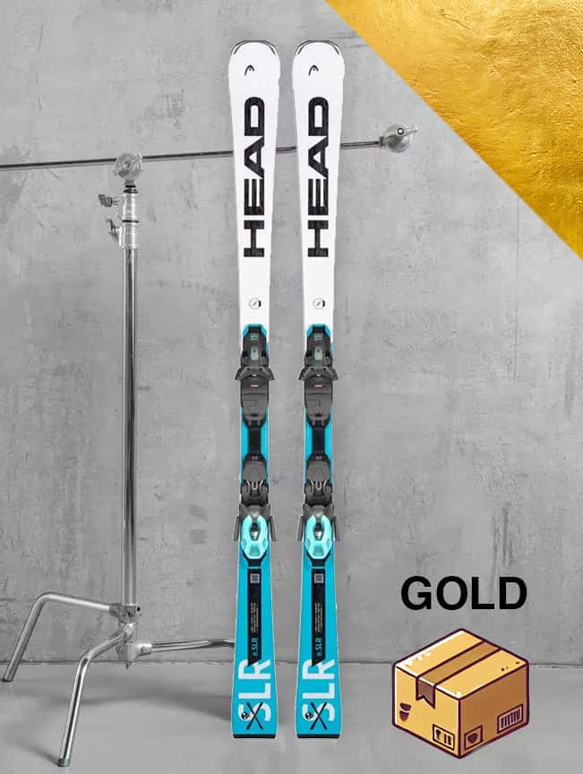 Dame race ski inkl. skistave – Guld-pakke